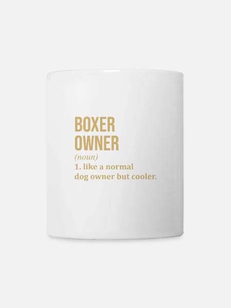 Boxer Boxer Boxer - Mug blanc - blanc