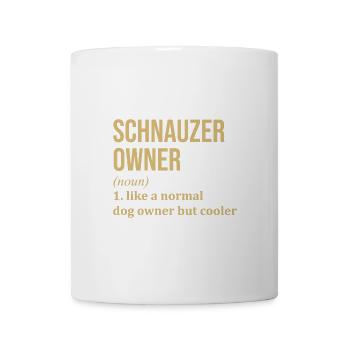 Schnauzer Schnauzer Schnauzer - Tasse - Weiß - Vorne