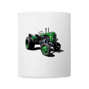 Traktor Steyr 80 - Tasse - Weiß - Vorne