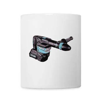 Akku-Stemmhammer - Tasse - Weiß - Vorne