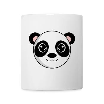 Panda Head - Mug - white - Front