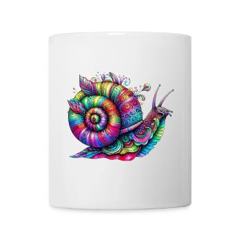 Escargot - Mug blanc - blanc - Devant