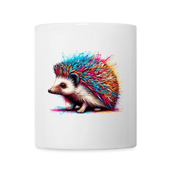 Hérisson - Mug blanc - blanc - Devant