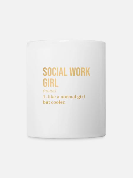 Sozialarbeit Sozialarbeit Sozialarbeit Sozialarbeit - Tasse - Weiß