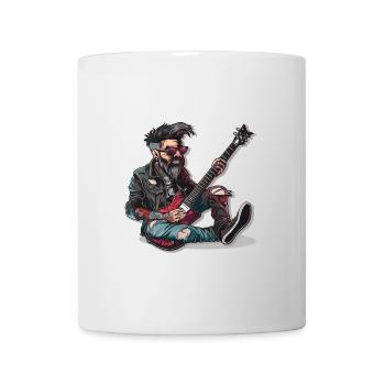 Rock - Rock and Roll - Mug blanc - blanc - Devant