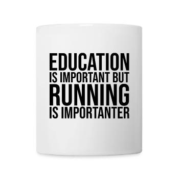 Running - Mug - white - Front