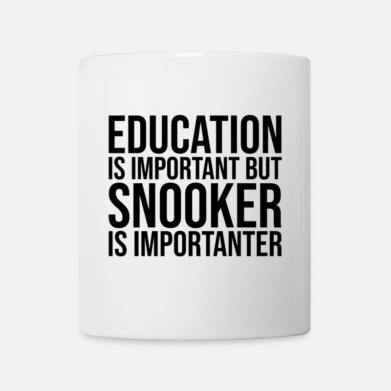 Snooker - Tasse - Weiß