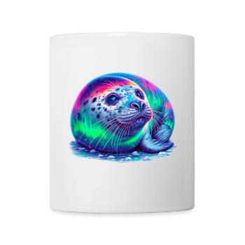 Aurora Borealis Seal - Mug - white - Front