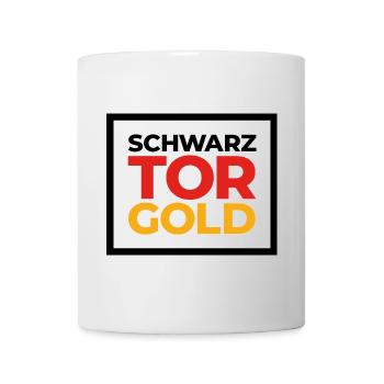 German Sports Teams - SchwarzTorGold Box - Mug - white - Front