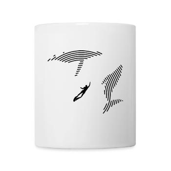 Tauchen mit Walen - Tasse - Weiß - Vorne