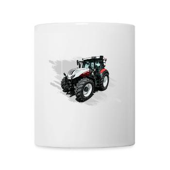 Steyr Traktor - Tasse - Weiß - Vorne