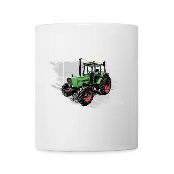 Traktor Farmer 306 - Tasse - Weiß - Vorne