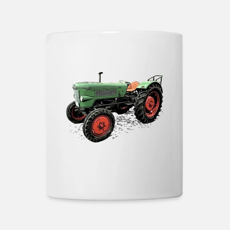 Traktor Favorit 1 - Tasse - Weiß