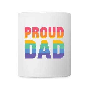 LGBT Pride Month - Stolzer Vater - Tasse - Weiß - Vorne
