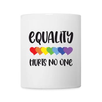 LGBT Pride Month - Equality Hurts No One - Mug - white - Front