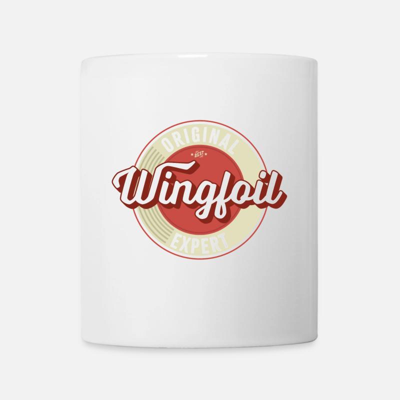 Wingfoil Label - Mug - white