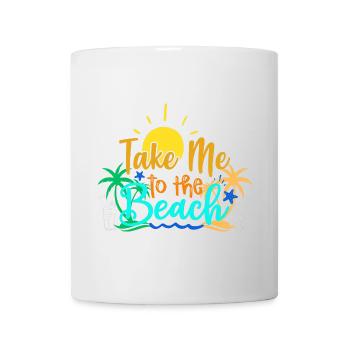 Sunset Beach Vacation Graphic - Mug - white - Front