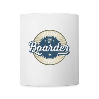 Surf and Boarder Label - Mug - white - Front