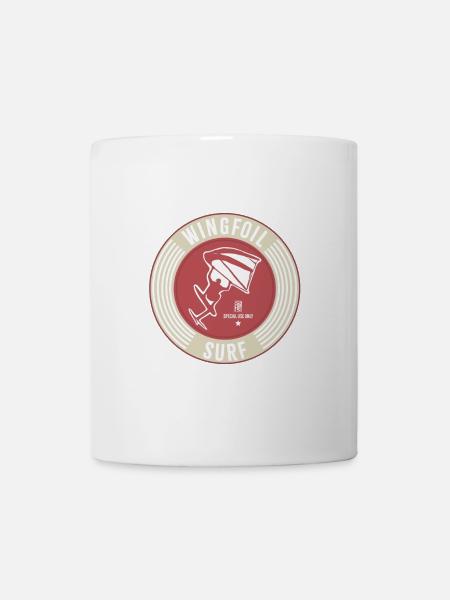 Étiquette Wingfoil Surf-Label - Mug blanc - blanc