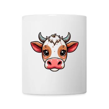 Vache - Mug blanc - blanc - Devant