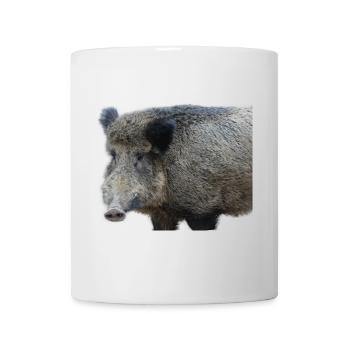 Wild boar Wild boar Pig Sow Pigs - Mug - white - Front