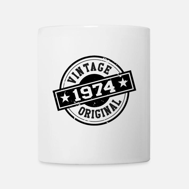 1974 ORIGINAL - Tasse - Weiß