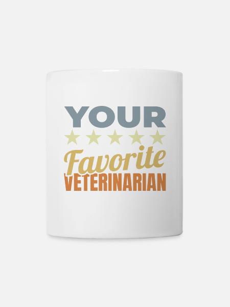 Ihr bevorzugter Tierarzt - Tasse - Weiß