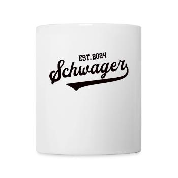 Schwager est 2024 Hochzeit Lieblingsschwager - Tasse - Weiß - Vorne