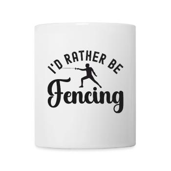 Fechten Fechter Fechterin - Tasse - Weiß - Vorne