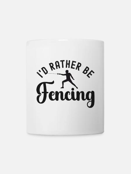 Fechten Fechter Fechterin - Tasse - Weiß