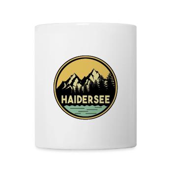 Lac Haidersee - Mug blanc - blanc - Devant