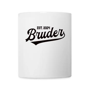 Bruder 2024 Nachwuchs Geschwister Baby Verkündung - Tasse - Weiß - Vorne