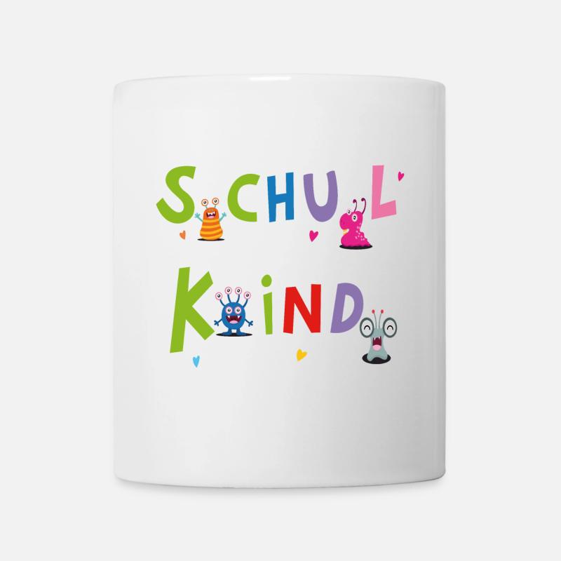 Schulkind - Tasse - Weiß