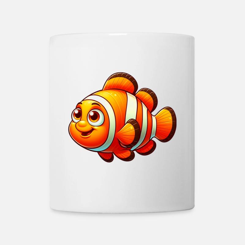 Clownfisch - Tasse - Weiß