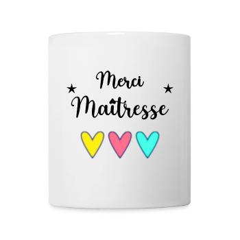 MISTRESS. THANK YOU. THANK YOU MISTRESS. MASTERS' GIFT - Mug - white - Front