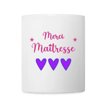 GELIEBTE. VIELEN DANK. DANKE HERRIN - Tasse - Weiß - Vorne