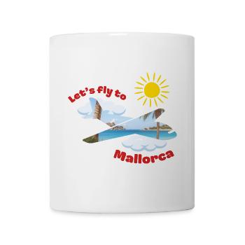 Envolons-nous vers Majorque - Mug blanc - blanc - Devant