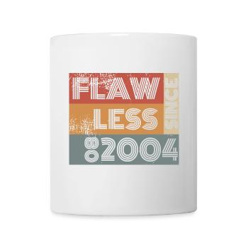 20ème Anniversaire Sans défaut depuis 08/2004 - Mug blanc - blanc - Devant
