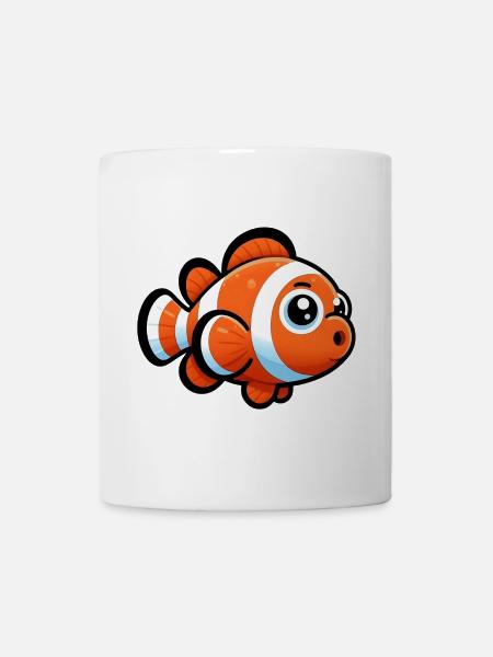 Clownfische - Tasse - Weiß