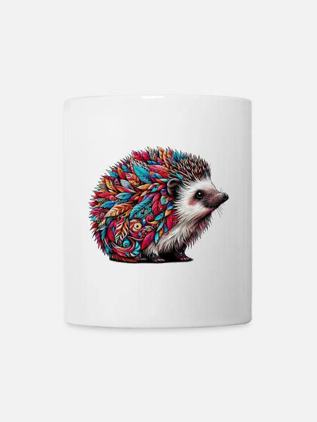 Hérisson - Mug blanc - blanc