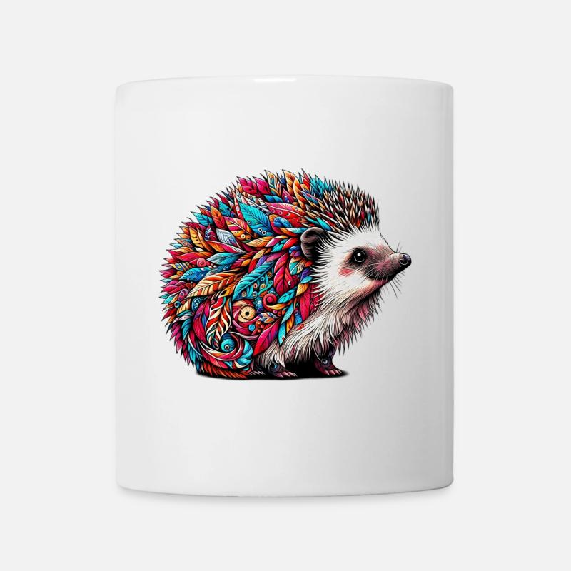 Igel - Tasse - Weiß