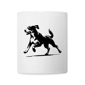 Bouvier de l’Entlebuch - Mug blanc - blanc - Devant