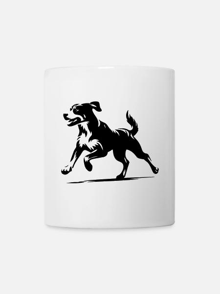 Entlebucher Sennenhund - Tasse - Weiß
