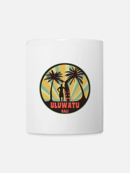 Uluwatu Surfspot Bali - Tasse - Weiß