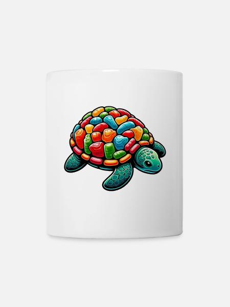 Tortue - Mug blanc - blanc