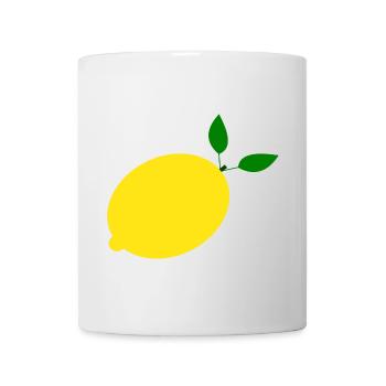 Zitrone Limone Limette - Tasse - Weiß - Vorne