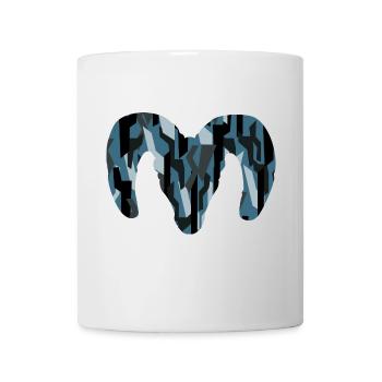Camouflage de mouflon d’Amérique – Pure Wilderness - Mug blanc - blanc - Devant