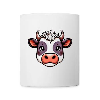 Vache - Mug blanc - blanc - Devant