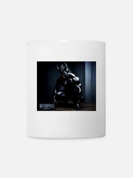 Darkness devil side - Tasse - Weiß
