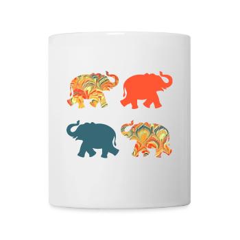 elefanten e 259 - Tasse - Weiß - Vorne
